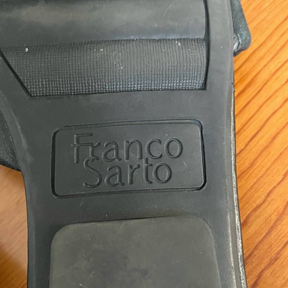 Franco Sarto Caris Black Slide Sandals - Picture 8 of 11